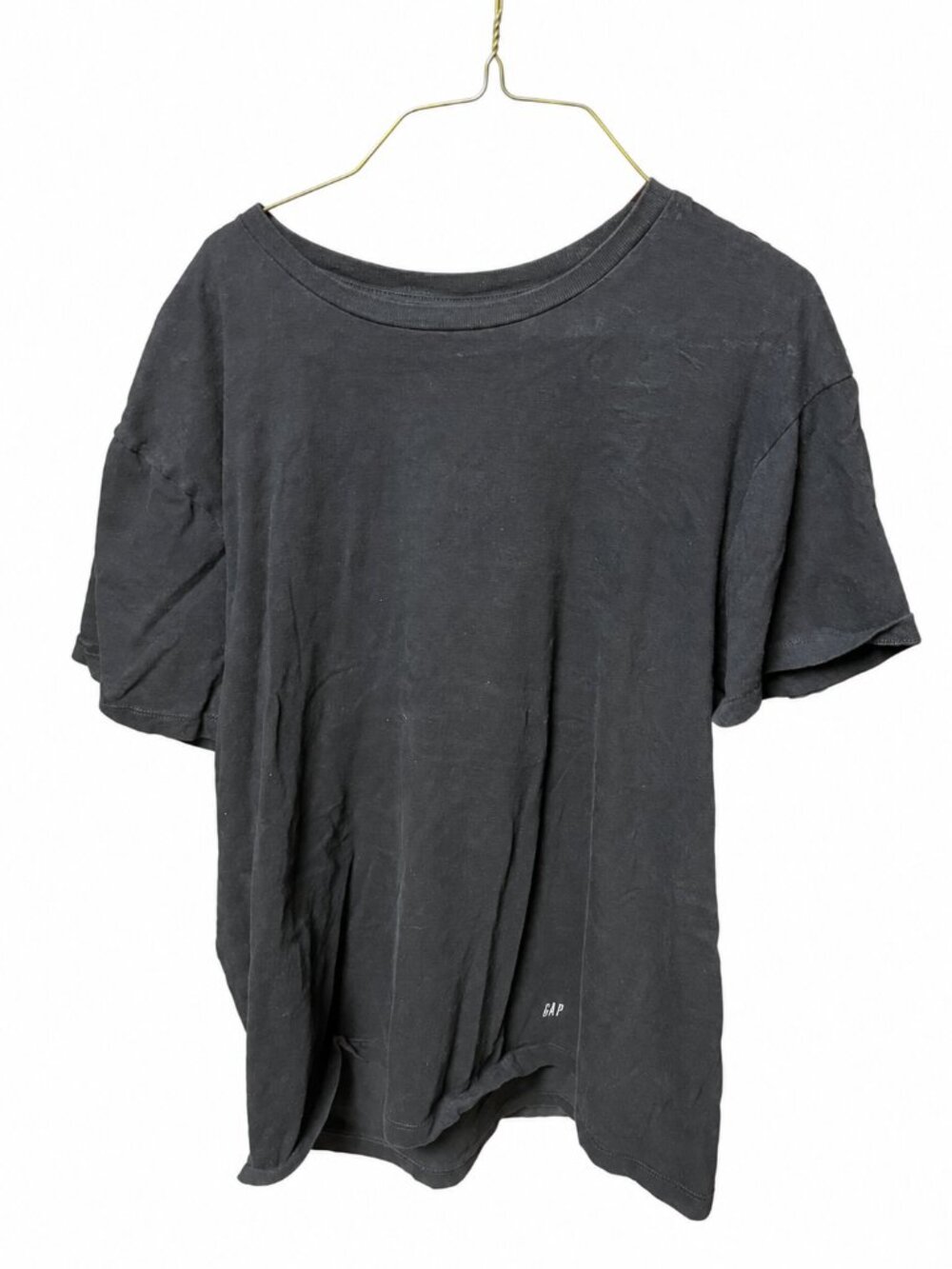 GAP Women's Black Crewneck T-Shirt